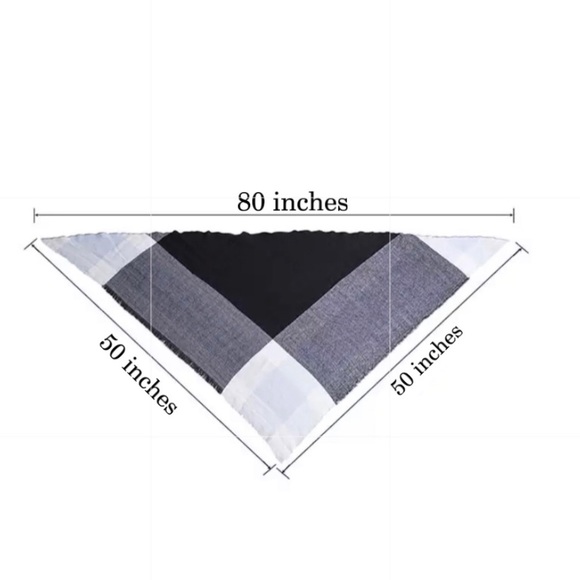 Triangular Blanket Scarf - Picture 7 of 7